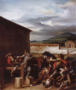 Theodore Gericault The Cattle market Sweden oil painting reproduction